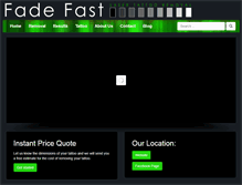 Tablet Screenshot of fadefast.com
